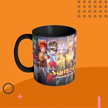 taza con frase Taza Saint Seiya Friends