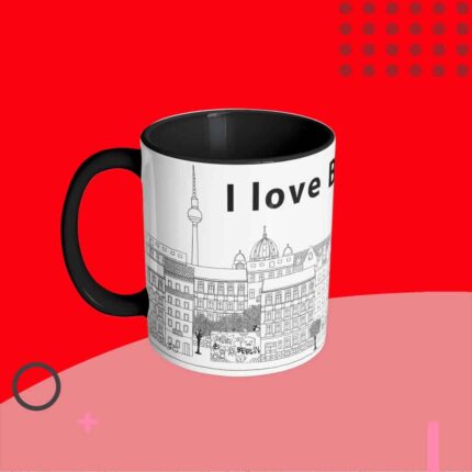 taza con frase Taza Berlín