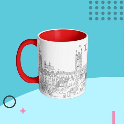 taza con frase Taza Londres III