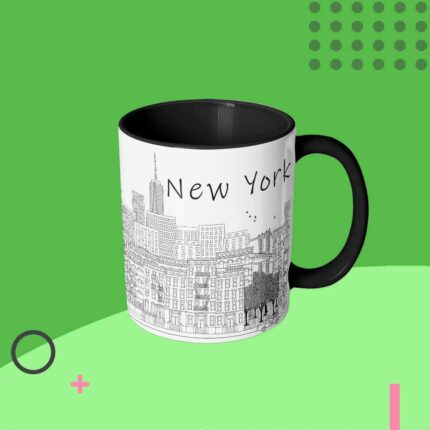 taza con frase Taza New York