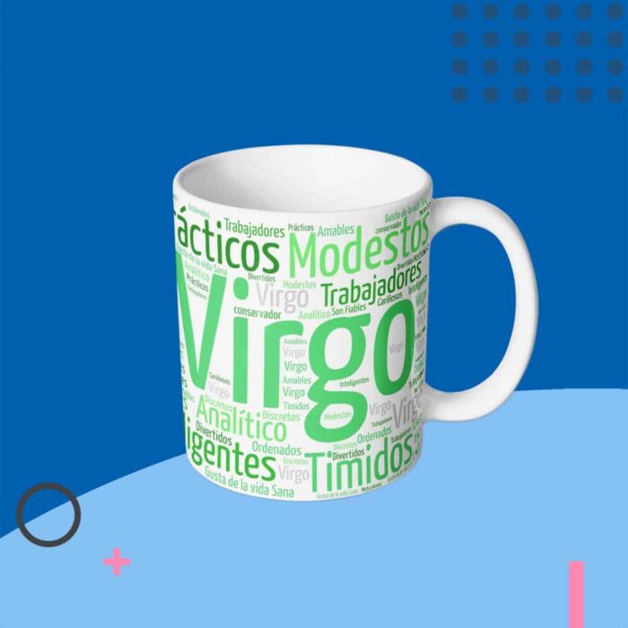 taza con frase Taza Virgo